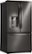 Angle Zoom. LG - 24.1 Cu. Ft. French Door Refrigerator - Black stainless steel.