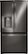 Front Zoom. LG - 24.1 Cu. Ft. French Door Refrigerator - Black stainless steel.