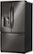Left Zoom. LG - 24.1 Cu. Ft. French Door Refrigerator - Black stainless steel.