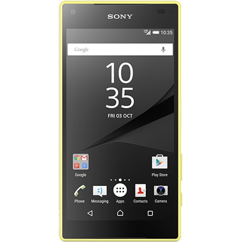 Best Buy: Sony Xperia Z5 Compact 4G LTE 32GB Memory Cell Phone (Unlocked) Yellow E5803 YELLOW