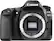 Front. Canon - EOS 80D DSLR Camera (Body Only) - Black.