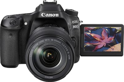 Canon EOS 80D DSLR Camera with 18 135mm IS USM Lens Black 1263C006 Canon EOS 80D DSLR Camera with 18 135mm IS USM Lens Black 1263C006