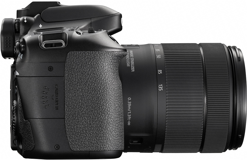 Best Buy: Canon EOS 80D DSLR Camera with 18-135mm IS USM Lens 