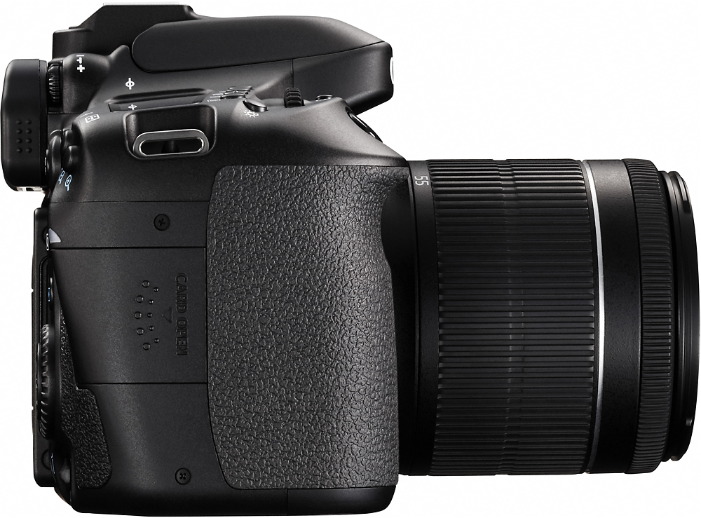 Best Buy: Canon EOS 80D DSLR Camera with 18-55mm IS STM Lens Black 