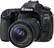 Left. Canon - EOS 80D DSLR Camera with 18-55mm IS STM Lens - Black.