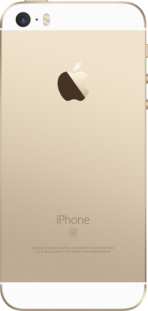 Apple Iphone Se 64gb Gold Sprint Mlyc2ll A Best Buy