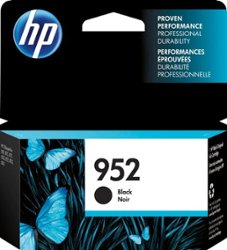 HP - 952 Standard Capacity Ink Cartridge - Black - Front_Zoom