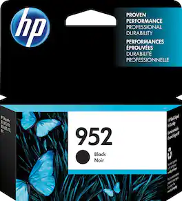 HP - 952 Standard Capacity Ink Cartridge - Black