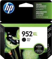 HP - 952XL High-Yield Ink Cartridge - Black - Front_Zoom