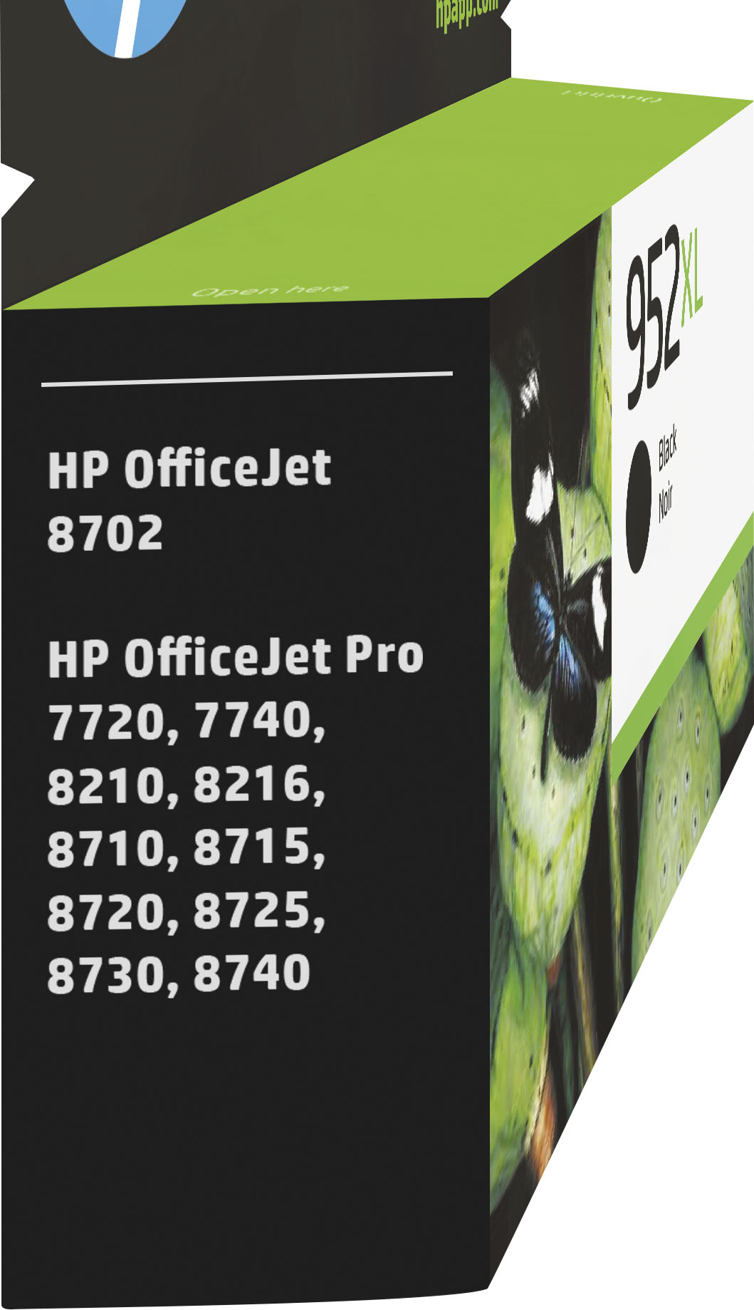 HP - 952XL High-Yield Ink Cartridge - Black