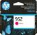 Front. HP - 952 Standard Capacity Ink Cartridge - Magenta.