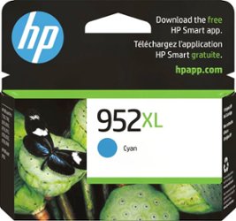 HP - 952XL High-Yield Ink Cartridge - Cyan - Front_Zoom