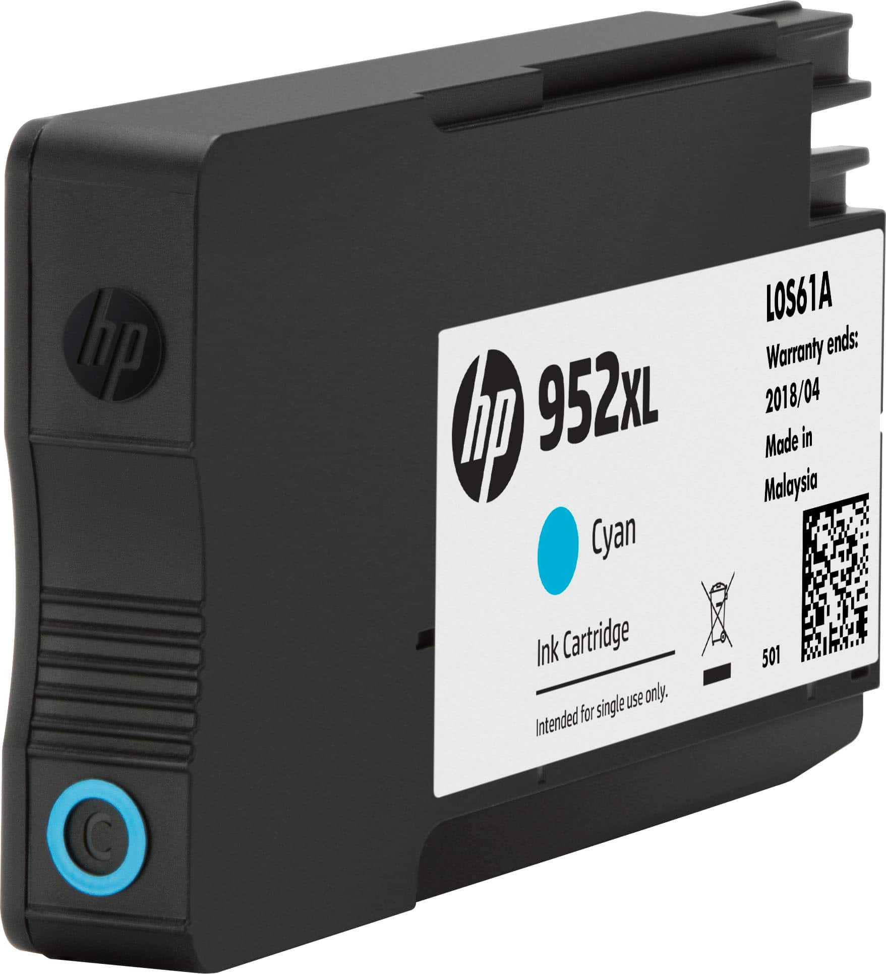 Alt View 11. HP - 952XL High-Yield Ink Cartridge - Cyan.