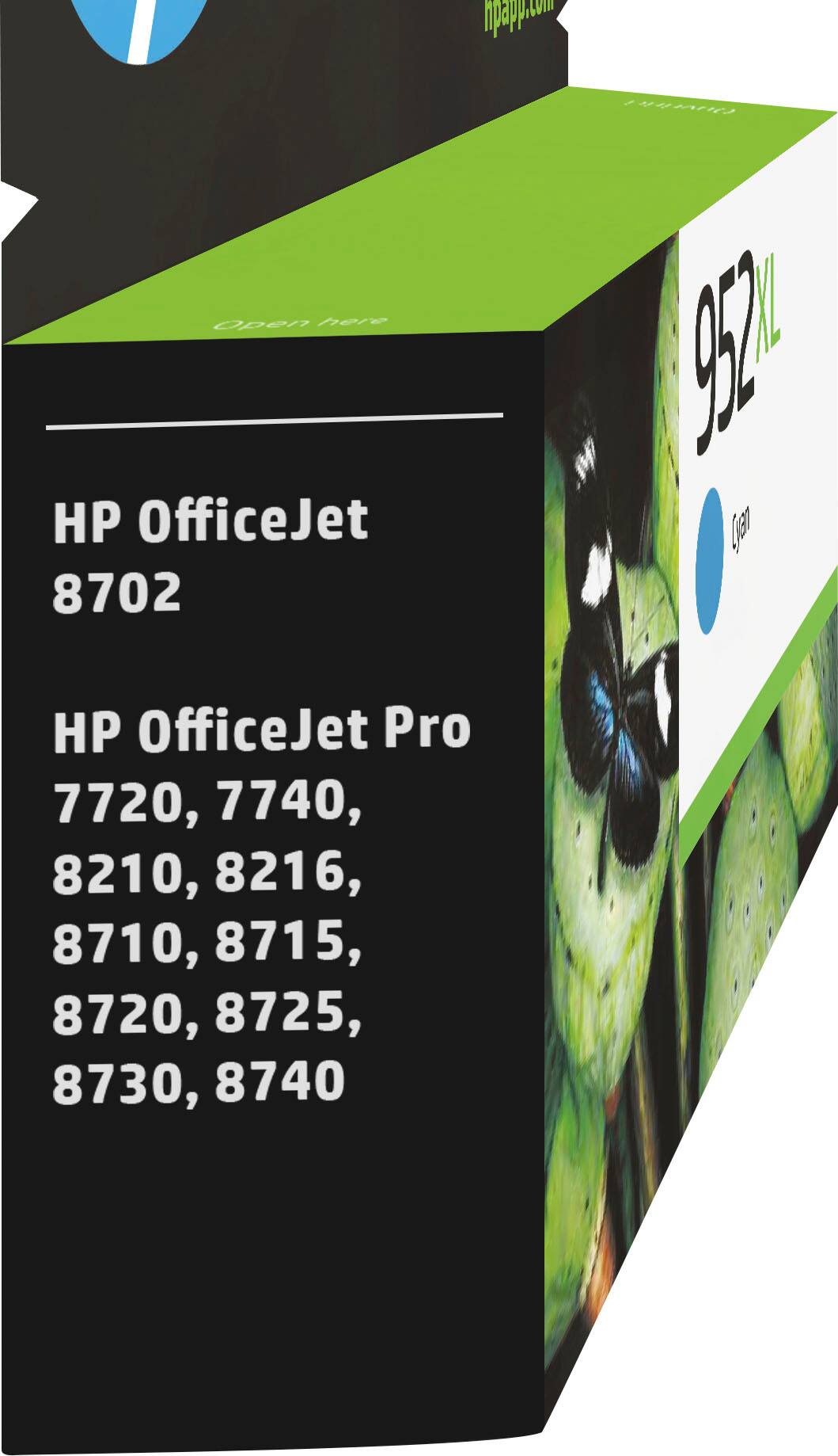 Alt View 12. HP - 952XL High-Yield Ink Cartridge - Cyan.