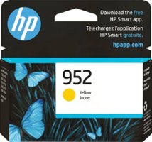 HP - 952 Standard Capacity Ink Cartridge - Yellow - Front_Zoom