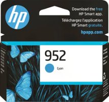HP - 952 Standard Capacity Ink Cartridge - Cyan - Front_Zoom