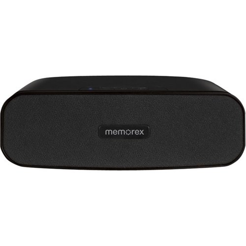 Memorex - MW212RC Portable Wireless Speaker - Black - Larger Front