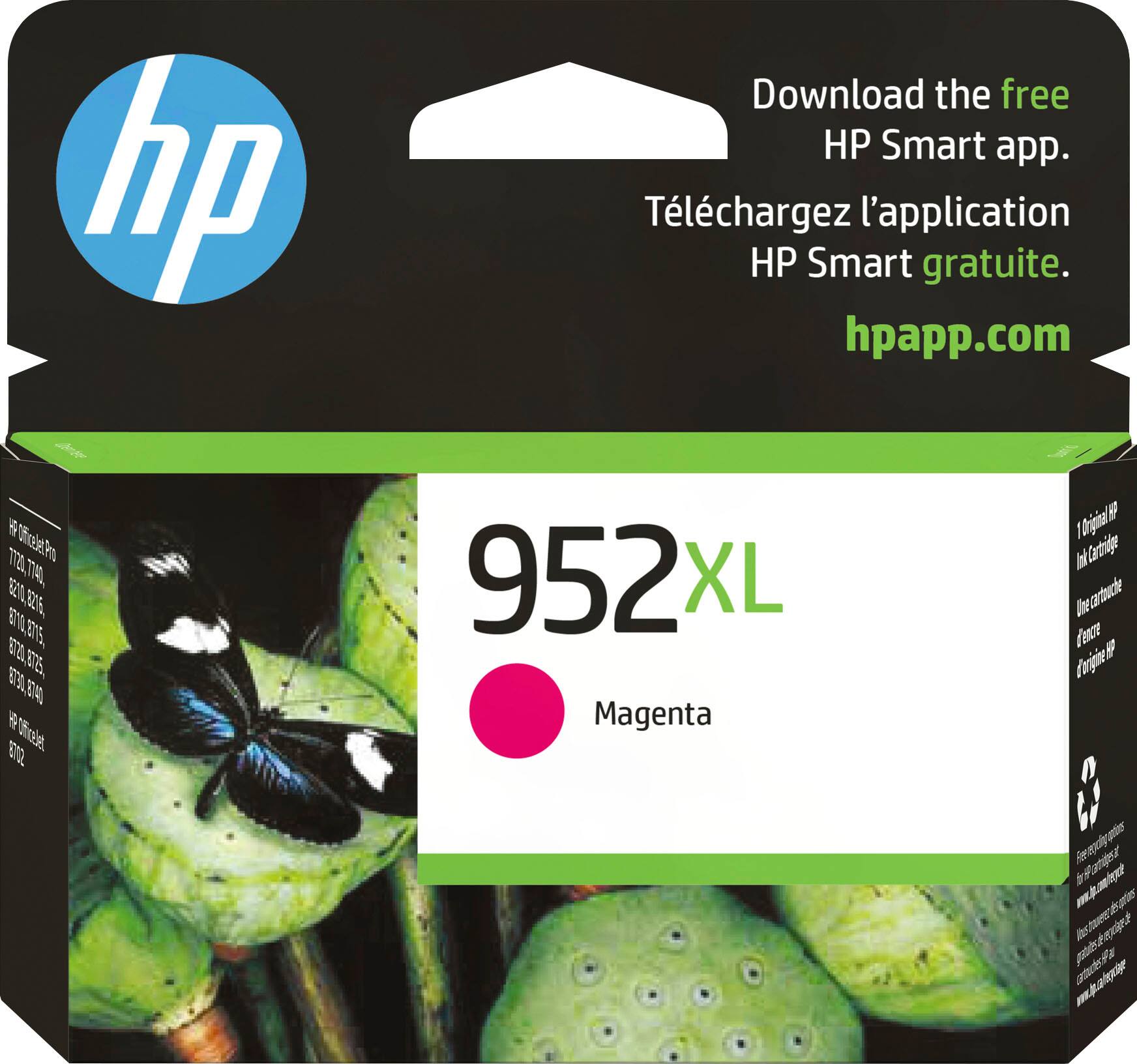 HP - 952XL High-Yield Ink Cartridge - Magenta