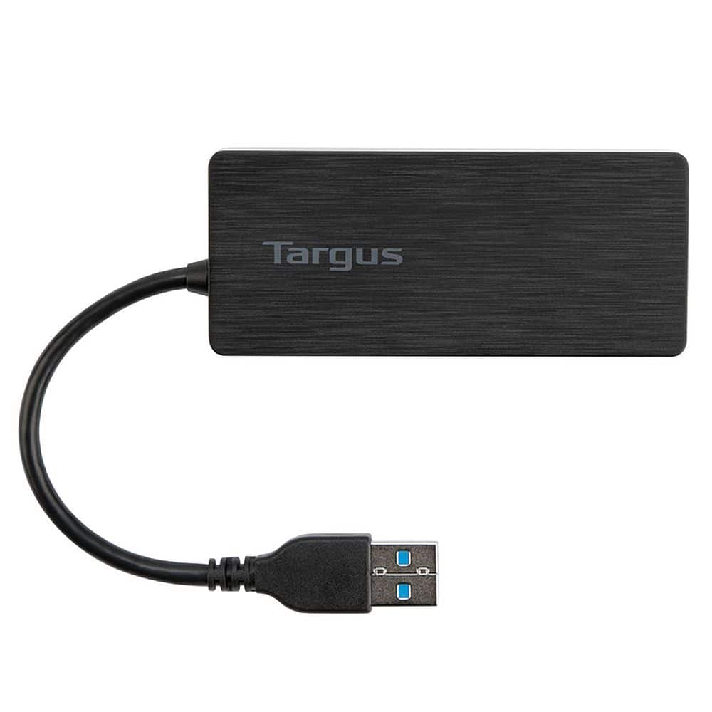 Targus - USB 3.0 4-Port Hub - Black