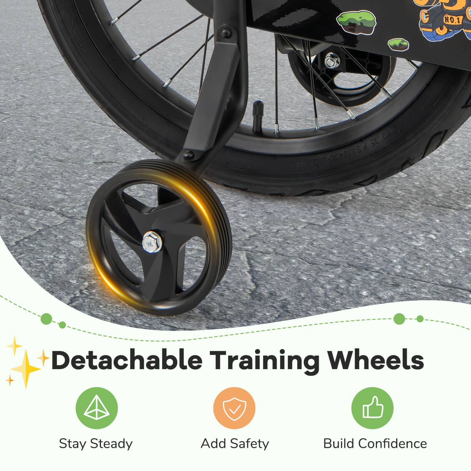 H C NO.1 D 35 narers Detachable Training Wheels Stay Steady Add Safety Build Confidence

- Stay Steady
- Add Safety
- Build Confidence