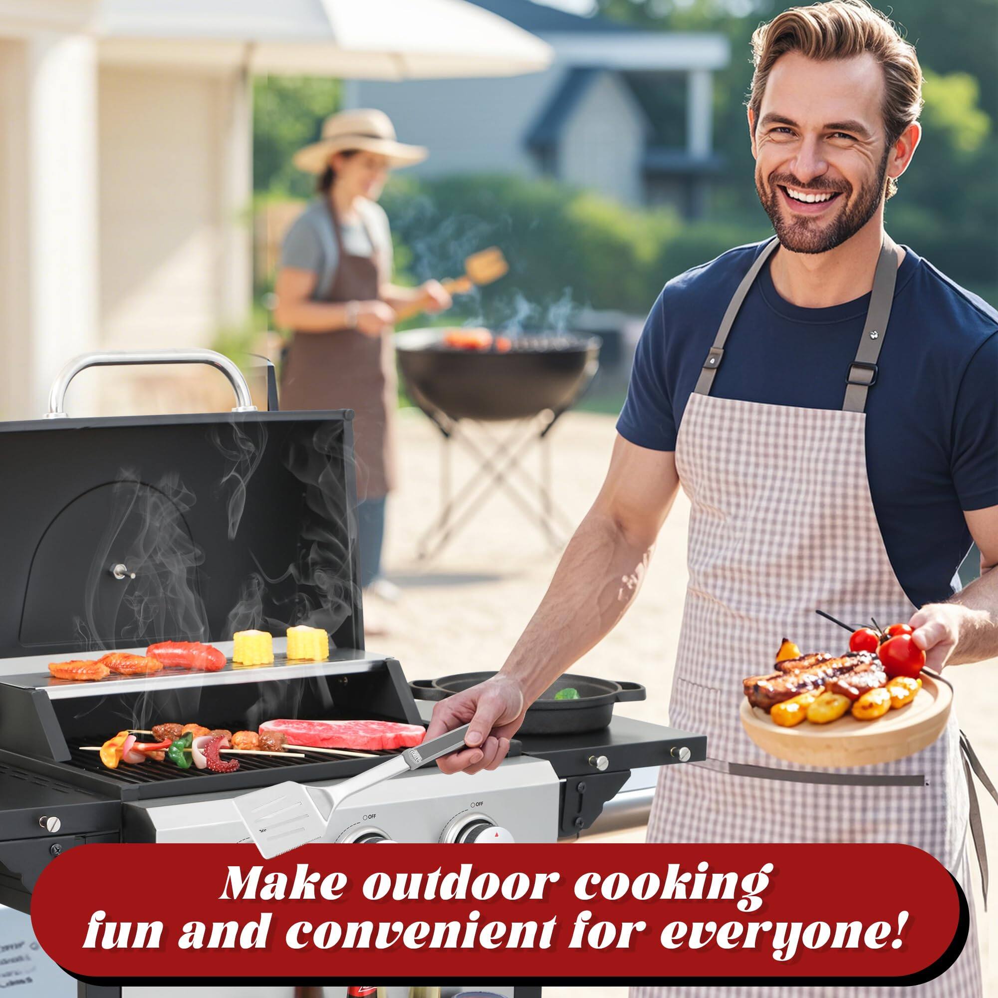 Make outdoor cooking fun and convenient for everyone!