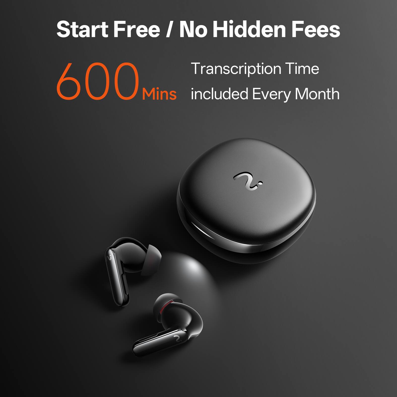 Start Free / No Hidden Fees
600 Mins
Transcription Time included Every Month