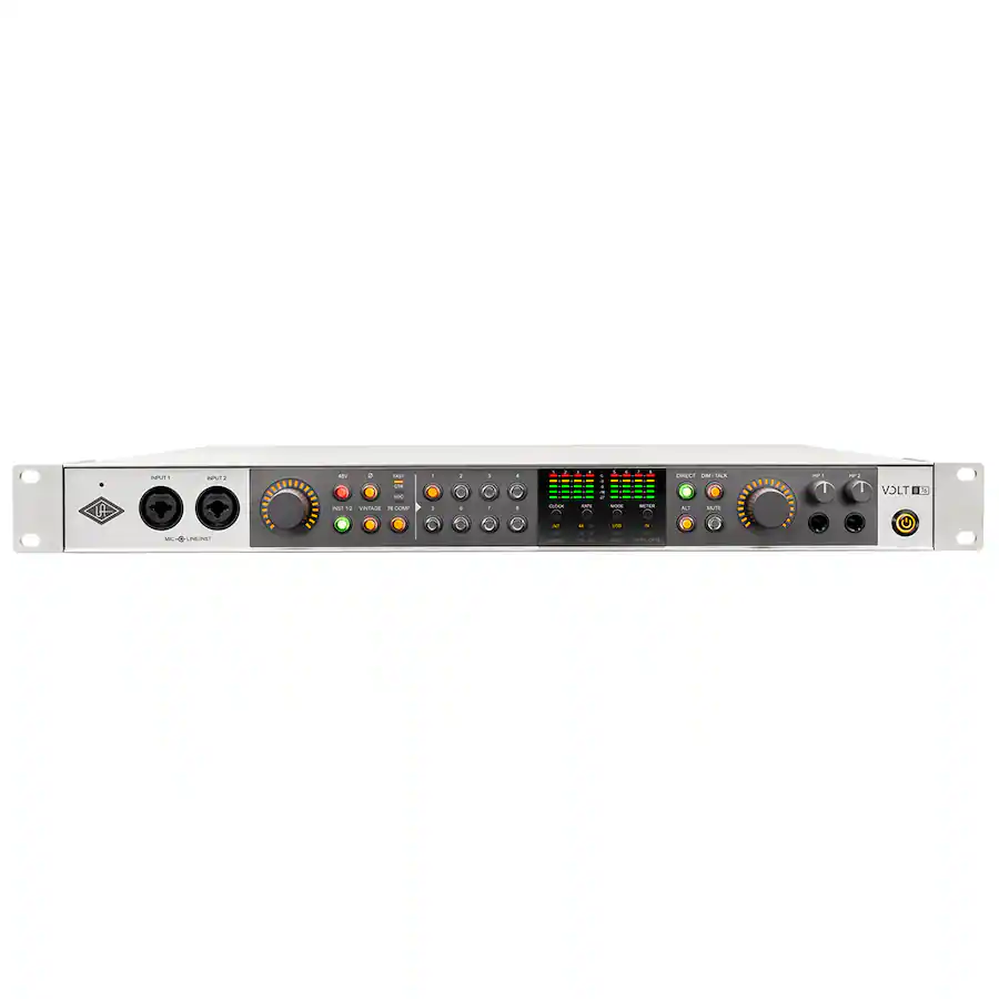 4 Input Audio Interface Rackmount Universal Audio Volt 876 24x28 USB Rackmount Audio Interface VOLT876 ...