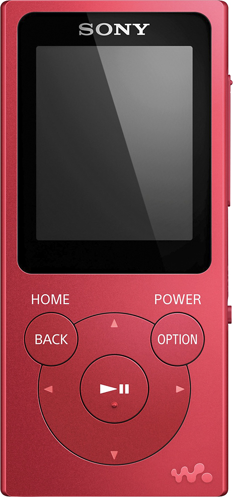 Best Buy: Sony Walkman NW-E394 8GB* MP3 Player Red NW-E394/R