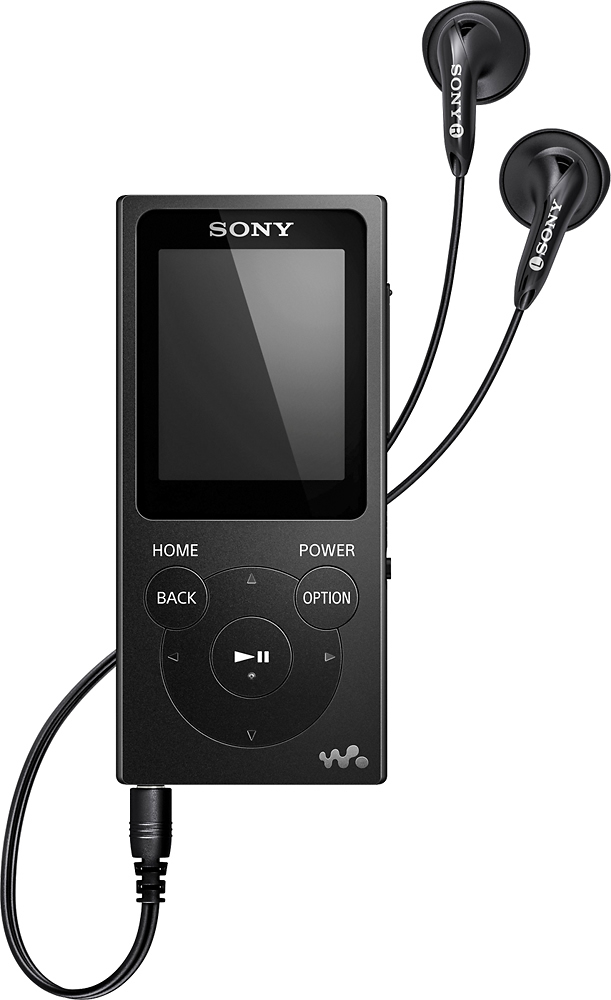 Best Buy: Sony Walkman NW-E394 8GB* MP3 Player Black NW-E394/B