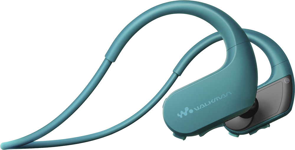 Best Buy: Sony Blue Wearable 4GB* Player NW-WS413/LM NW-WS413 MP3 Walkman