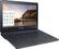 Angle. Samsung - 11.6" Chromebook 3 - Intel Celeron - 4GB Memory - 16GB eMMC flash memory - Black.