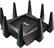 Front. ASUS - AC5300 Tri-Band AC Gigabit Router - Black.