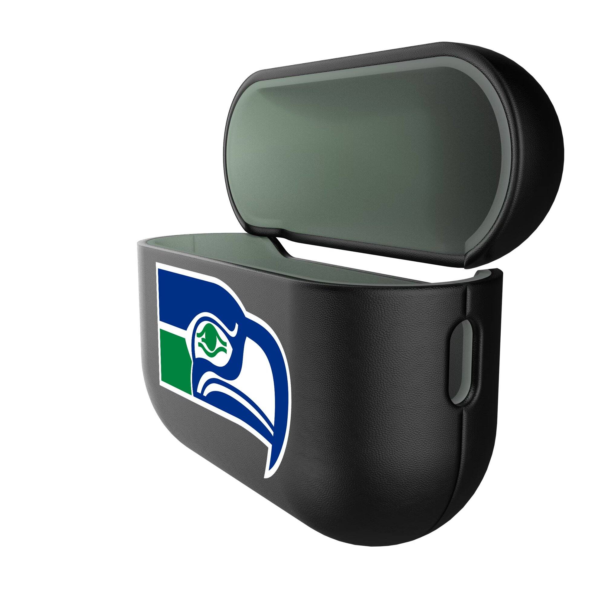 Alt View 1. Keyscaper - Seattle Seahawks AirPods Pro 3rd Generation Case Cover - No Size - Black.