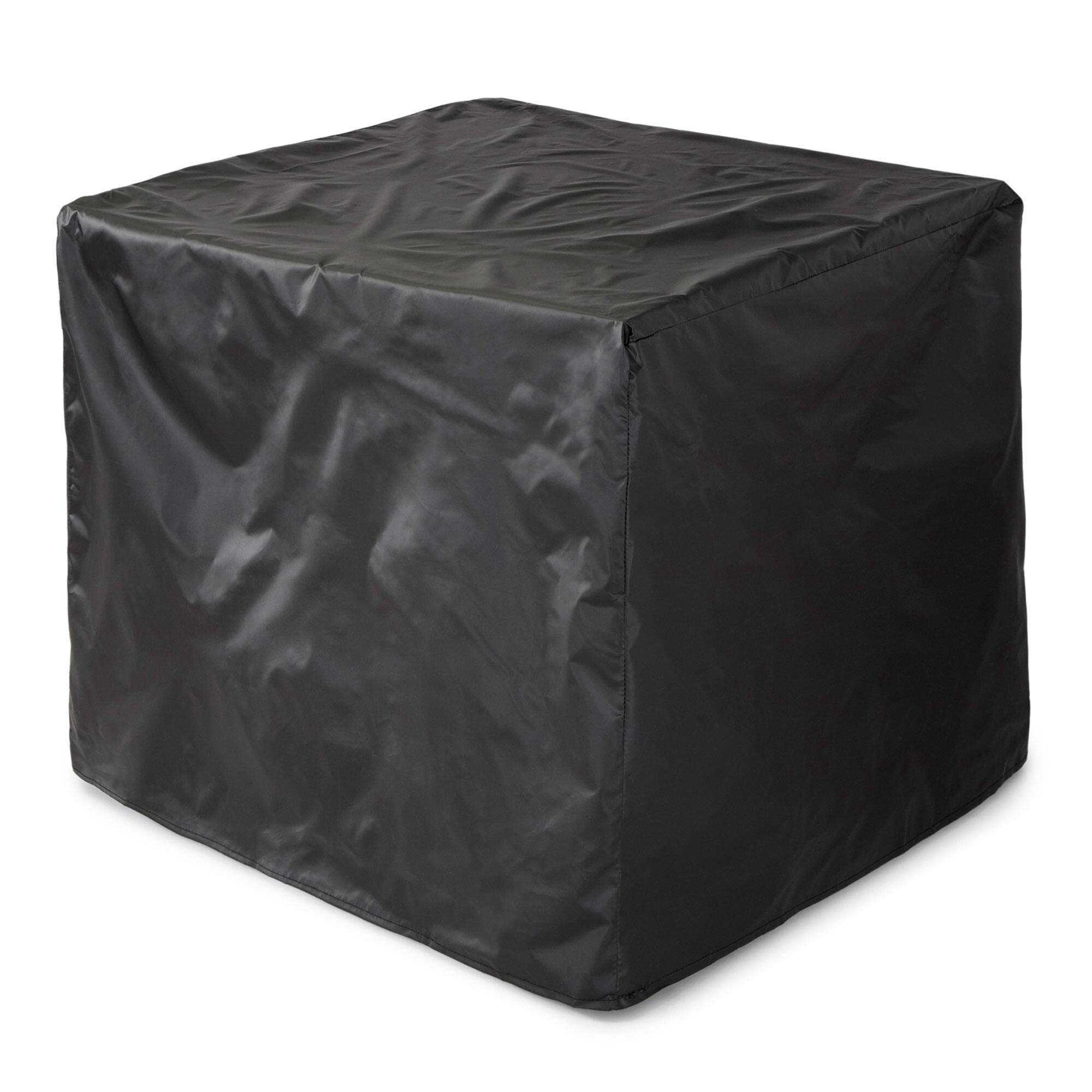 Alt View 5. Endless Summer - Endless Summer Outdoor Fire Pit Table with Faux Marble Finish, Black Glass - Gray.
