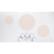 Front. GE - 36" Electric Cooktop - White on White.