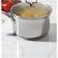 Alt View 15. GE - 36" Electric Cooktop - White on White.