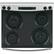 Alt View 2. GE - 5.0 Cu. Ft. Self-Cleaning Freestanding Electric Range.