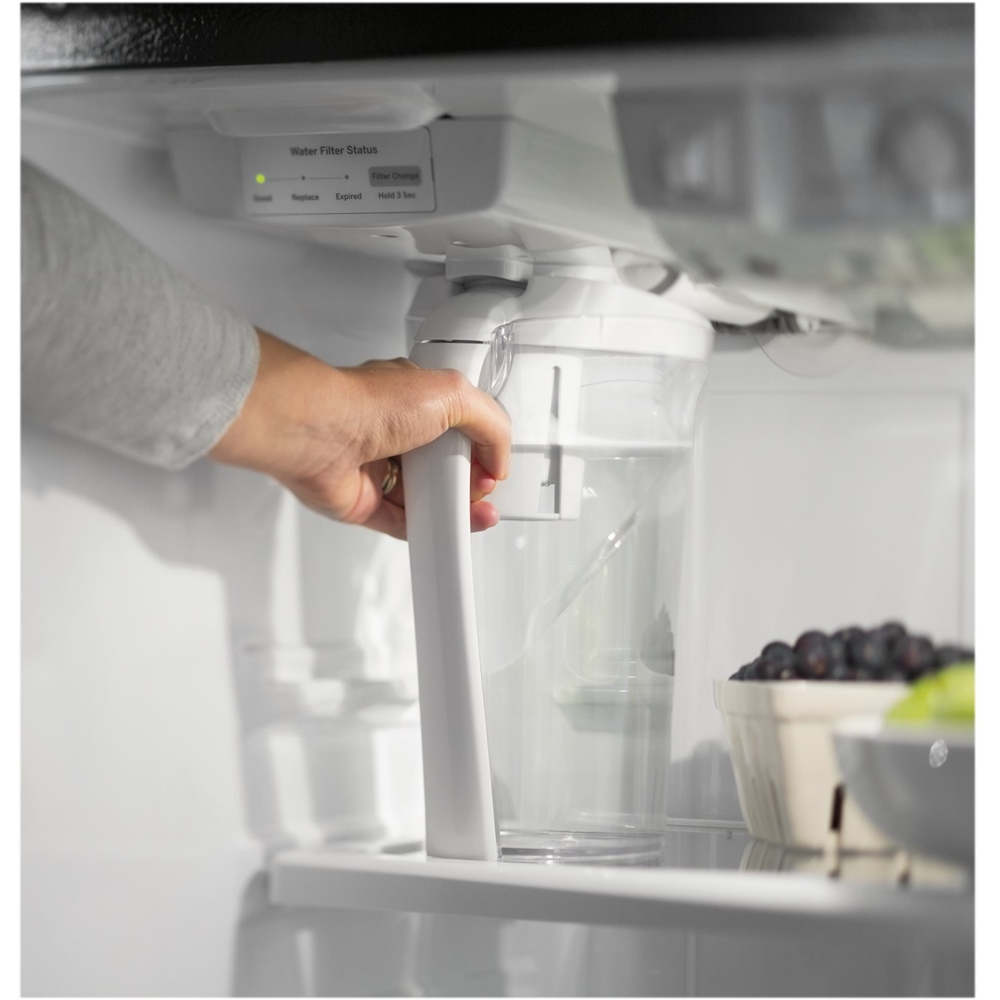 GE® 17.5 Cu. Ft. Top-Freezer Refrigerator - White