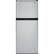 Front. GE - 11.6 Cu. Ft. Top-Freezer Refrigerator - Stainless Steel.