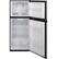 Alt View 13. GE - 11.6 Cu. Ft. Top-Freezer Refrigerator - Stainless Steel.