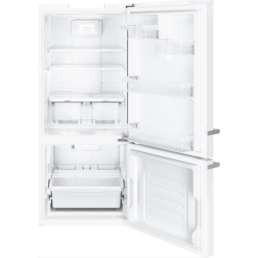 ge 20.9 cu ft bottom freezer refrigerator with ice maker