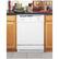 Alt View 12. GE - 24" Built-In Dishwasher - White.