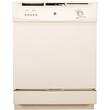 GE - 24" Built-In Dishwasher - Bisque - Larger Front