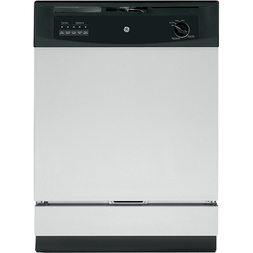 GE - 24" Built-In Dishwasher - Stainless steel