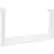 Front. GE - 15" Bump Out Kit for Microwave Ovens - White.