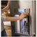 Alt View Zoom 19. Café Series 22.2 Cu. Ft. French Door Counter-Depth Refrigerator with Keurig Brewing System - Stainless steel.