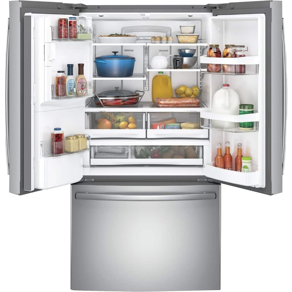 Alt View 13. GE - 27.8 Cu. Ft. French Door Refrigerator.