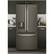 Alt View 12. GE - 23.7 Cu. Ft. French Door Refrigerator - Slate.