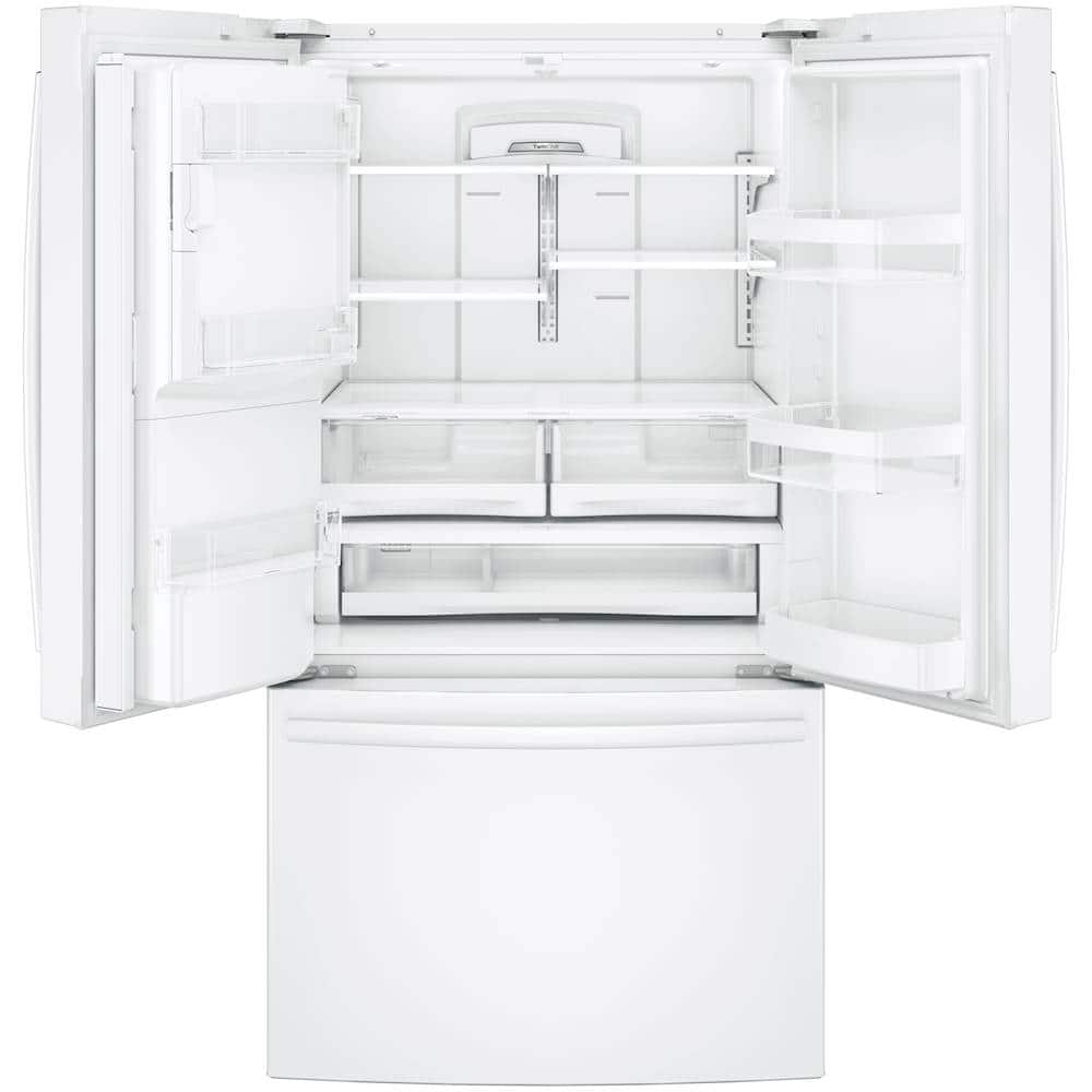Alt View 2. GE - 27.8 Cu. Ft. French Door Refrigerator.