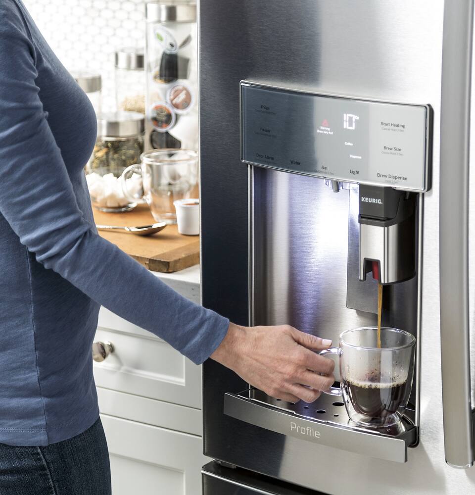 Best Buy GE Profile Series 27.8 Cu. Ft. French Door Refrigerator with